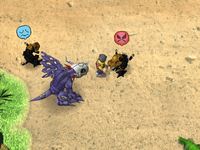 une photo d'Ã©cran de Digimon World sur Sony Playstation
